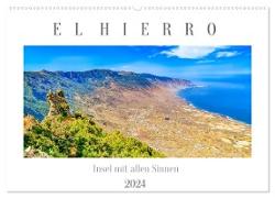 El Hierro - Insel mit allen Sinnen (Wandkalender 2024 DIN A2 quer), CALVENDO Monatskalender
