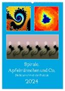 Spirale, Apfelmännchen und Co. - Die bizarre Welt der Fraktale (Wandkalender 2024 DIN A2 hoch), CALVENDO Monatskalender