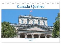 Kanada Quebec - Historisches Montreal (Tischkalender 2024 DIN A5 quer), CALVENDO Monatskalender