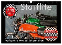 Starflite verkannte Moped Schönheiten (Wandkalender 2024 DIN A3 quer), CALVENDO Monatskalender