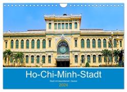 Ho-Chi-Minh-Stadt - Stadt mit besonderem Zauber (Wandkalender 2024 DIN A4 quer), CALVENDO Monatskalender