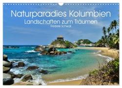 Naturparadies Kolumbien - Landschaften zum Träumen (Wandkalender 2024 DIN A3 quer), CALVENDO Monatskalender