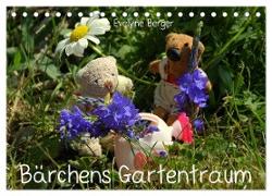 Bärchens Gartentraum (Tischkalender 2024 DIN A5 quer), CALVENDO Monatskalender