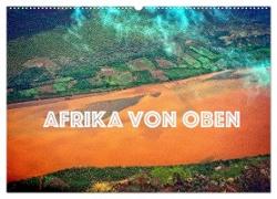 Afrika von oben (Wandkalender 2024 DIN A2 quer), CALVENDO Monatskalender