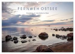 Fernweh Ostsee (Wandkalender 2024 DIN A2 quer), CALVENDO Monatskalender