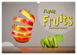 Flying Fruits - Schwebende Früchte (Wandkalender 2024 DIN A3 quer), CALVENDO Monatskalender