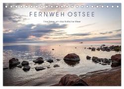 Fernweh Ostsee (Tischkalender 2024 DIN A5 quer), CALVENDO Monatskalender