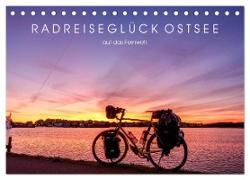 Radreiseglück Ostsee (Tischkalender 2024 DIN A5 quer), CALVENDO Monatskalender