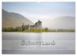 Schottland - Ein Roadtrip durch die herbstlichen Highlands (Wandkalender 2024 DIN A2 quer), CALVENDO Monatskalender
