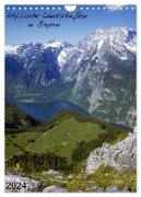 Idyllische Landschaften in Bayern (Wandkalender 2024 DIN A4 hoch), CALVENDO Monatskalender