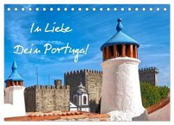 In Liebe - Dein Portugal (Tischkalender 2024 DIN A5 quer), CALVENDO Monatskalender