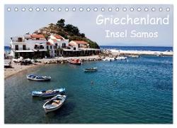 Griechenland - Insel Samos (Tischkalender 2024 DIN A5 quer), CALVENDO Monatskalender