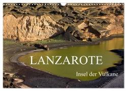 Lanzarote - Insel der Vulkane (Wandkalender 2024 DIN A3 quer), CALVENDO Monatskalender