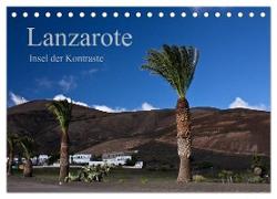 Lanzarote (Tischkalender 2024 DIN A5 quer), CALVENDO Monatskalender