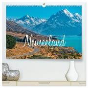 Neuseeland - Land der Superlative (hochwertiger Premium Wandkalender 2024 DIN A2 quer), Kunstdruck in Hochglanz