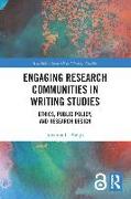 Engaging Research Communities in Writing Studies