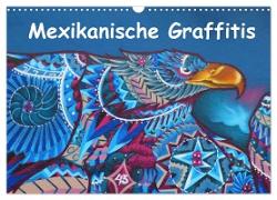 Mexikanische Graffitis (Wandkalender 2024 DIN A3 quer), CALVENDO Monatskalender