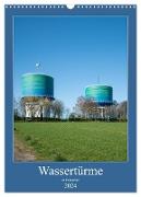 Wassertürme im Ruhrgebiet (Wandkalender 2024 DIN A3 hoch), CALVENDO Monatskalender