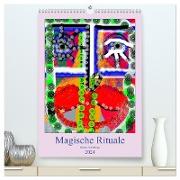 Magische Rituale (hochwertiger Premium Wandkalender 2024 DIN A2 hoch), Kunstdruck in Hochglanz