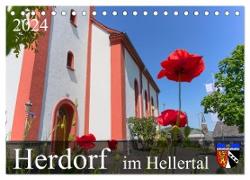 Herdorf im Hellertal (Tischkalender 2024 DIN A5 quer), CALVENDO Monatskalender