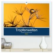 Tropfenwelten, Faszination der Makrofotografie (hochwertiger Premium Wandkalender 2024 DIN A2 quer), Kunstdruck in Hochglanz
