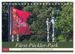 Fürst Pückler Park (Tischkalender 2024 DIN A5 quer), CALVENDO Monatskalender