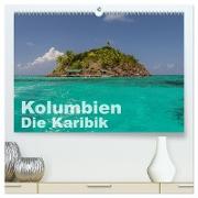 Kolumbien - Die Karibik (hochwertiger Premium Wandkalender 2024 DIN A2 quer), Kunstdruck in Hochglanz