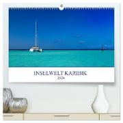 Inselwelt Karibik (hochwertiger Premium Wandkalender 2024 DIN A2 quer), Kunstdruck in Hochglanz