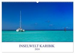 Inselwelt Karibik (Wandkalender 2024 DIN A2 quer), CALVENDO Monatskalender