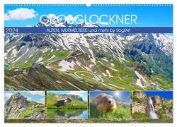 Großglockner, Alpen, Murmeltiere & mehr by VogtArt (Wandkalender 2024 DIN A2 quer), CALVENDO Monatskalender
