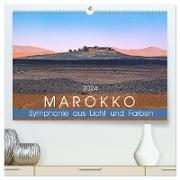 Marokko ¿ Symphonie aus Licht und Farben (hochwertiger Premium Wandkalender 2024 DIN A2 quer), Kunstdruck in Hochglanz