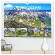 Großglockner, Alpen, Murmeltiere & mehr by VogtArt (hochwertiger Premium Wandkalender 2024 DIN A2 quer), Kunstdruck in Hochglanz
