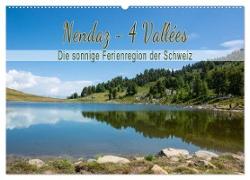 Nendaz - 4-Vallées - Die sonnige Ferienregion der Schweiz (Wandkalender 2024 DIN A2 quer), CALVENDO Monatskalender