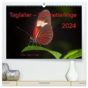 Tagfalter Schmetterlinge (hochwertiger Premium Wandkalender 2024 DIN A2 quer), Kunstdruck in Hochglanz