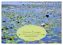 Grünes Europa - Naturparadies Drausensee (Tischkalender 2024 DIN A5 quer), CALVENDO Monatskalender