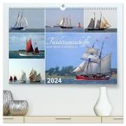 Traditionsschiffe auf dem Limfjord (hochwertiger Premium Wandkalender 2024 DIN A2 quer), Kunstdruck in Hochglanz