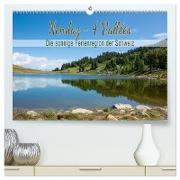Nendaz - 4-Vallées - Die sonnige Ferienregion der Schweiz (hochwertiger Premium Wandkalender 2024 DIN A2 quer), Kunstdruck in Hochglanz