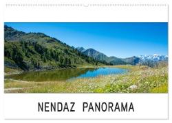 Nendaz Panorama (Wandkalender 2024 DIN A2 quer), CALVENDO Monatskalender