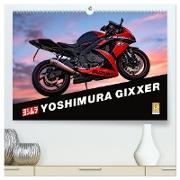 Yoshimura Gixxer Limited Edition (hochwertiger Premium Wandkalender 2024 DIN A2 quer), Kunstdruck in Hochglanz