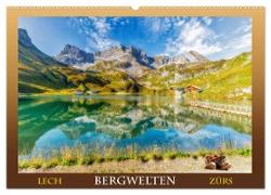 Bergwelten - Lech - Zürs (Wandkalender 2024 DIN A2 quer), CALVENDO Monatskalender