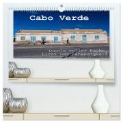 Cabo Verde - Inseln voller Farbe, Licht und Lebendigkeit (hochwertiger Premium Wandkalender 2024 DIN A2 quer), Kunstdruck in Hochglanz
