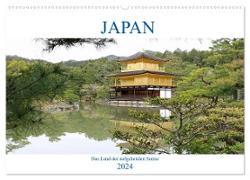 Japan, das Land der aufgehenden Sonne (Wandkalender 2024 DIN A2 quer), CALVENDO Monatskalender