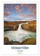 Wasserfälle auf Island (Wandkalender 2024 DIN A3 hoch), CALVENDO Monatskalender