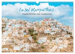 Insel Karpathos - Inselschönheit des Dodekanes (Wandkalender 2024 DIN A3 quer), CALVENDO Monatskalender