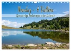 Nendaz - 4-Vallées - Die sonnige Ferienregion der Schweiz (Wandkalender 2024 DIN A3 quer), CALVENDO Monatskalender