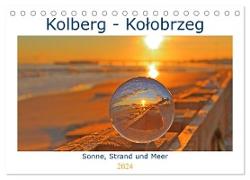 Kolberg - Kolobrzeg (Tischkalender 2024 DIN A5 quer), CALVENDO Monatskalender