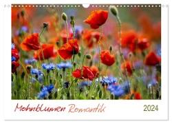 Mohnblumen Romantik (Wandkalender 2024 DIN A3 quer), CALVENDO Monatskalender