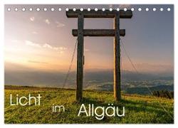Licht im Allgäu - Traumhafte Landschaften (Tischkalender 2024 DIN A5 quer), CALVENDO Monatskalender