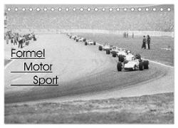 Formel Motor Sport (Tischkalender 2024 DIN A5 quer), CALVENDO Monatskalender