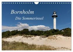 Bornholm - Die Sommerinsel (Wandkalender 2024 DIN A4 quer), CALVENDO Monatskalender